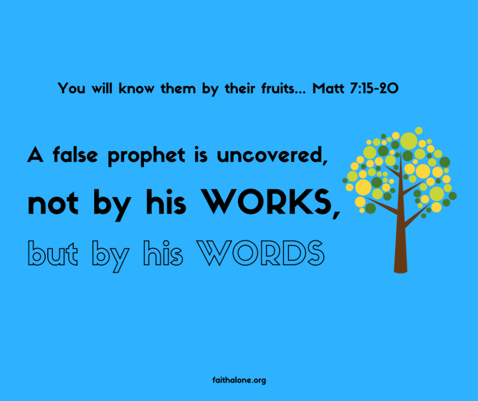 Biblię można rozpoznać po owocach drzewa