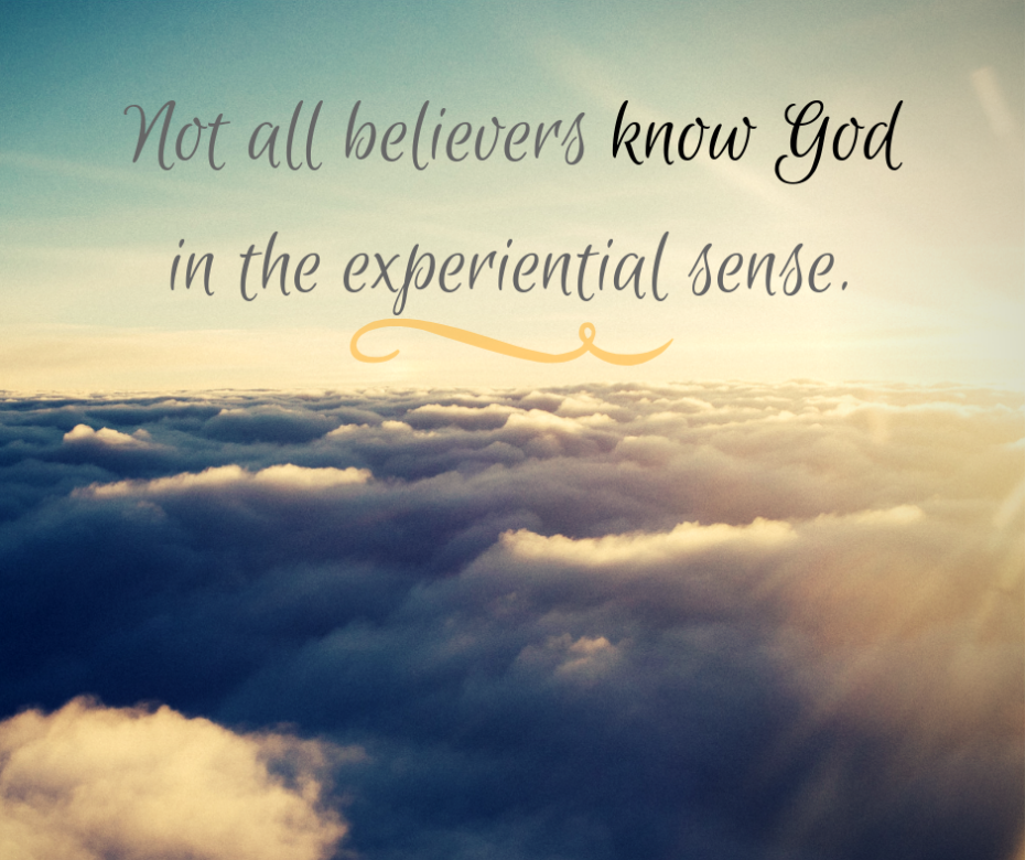 Knowing God in Our Experience? — 1 John 2:3 – Grace Evangelical Society