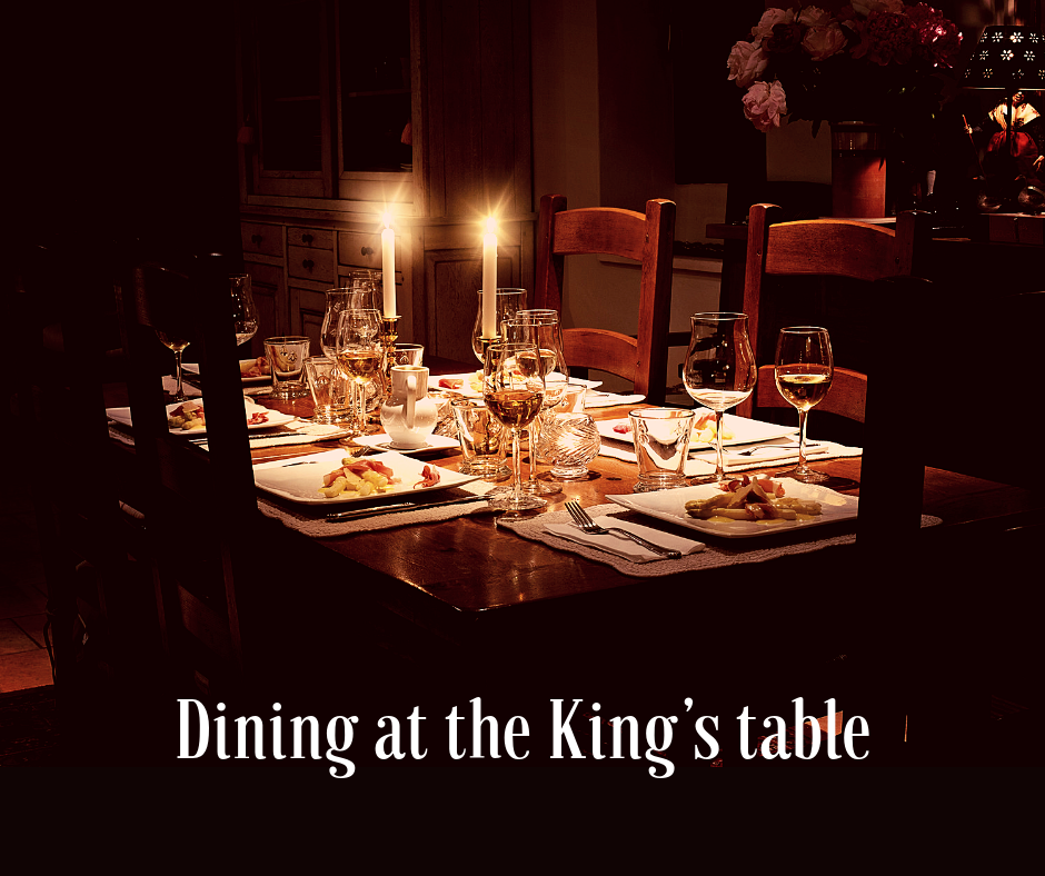 Eating At The King S Table Forever 2 Samuel 9 Grace Evangelical Society   Dining At The King’s Table 