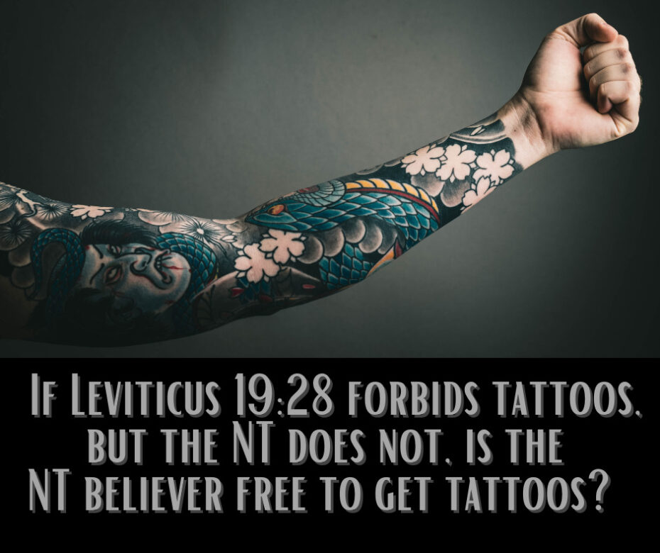 Where in leviticus does it talk about tattoos